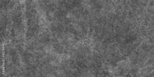 Old black wall background. Textured black grunge background. Abstract wall texture for pattern design. Abstract grey color design white light gradient background. Black board banner background.