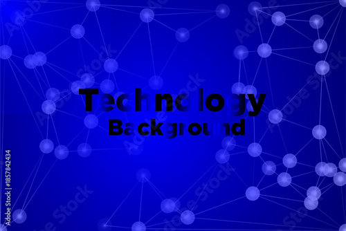 white background with low poly digital lines connection. Abstract white blue digital technology futuristic communication high tech concept background. Technology dots lines connect network background.