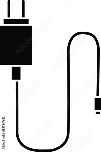 Car charging point icon. Electric plug symbol. Electricity sign. Electric car icon.
