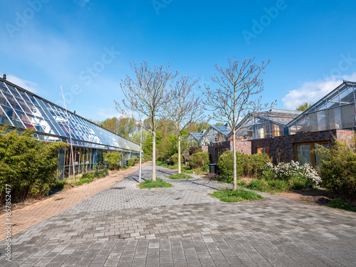 Ecological erea of  Lanxmeer in Culemborg, Gelderlland province, The Netherlands