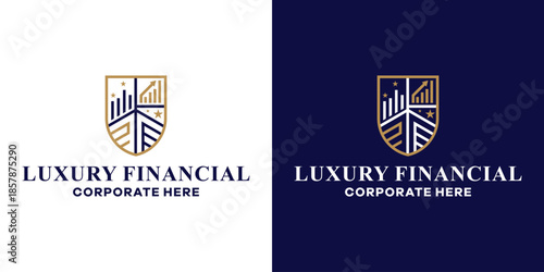 luxury financial logo design inspiration