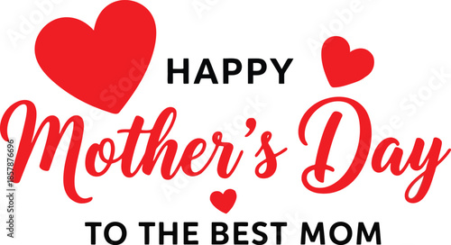 Happy mother's day greeting card image