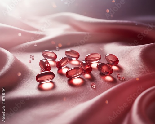 Vitamin B12 Capsules with design