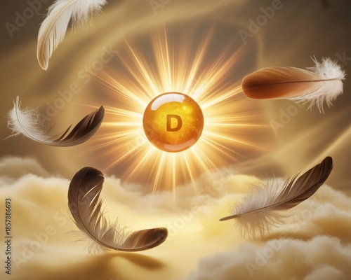 Vitamin D, Capsules with design