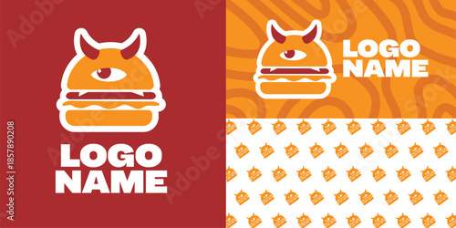 logo burger monster