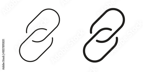 Link icons designs can be used for mobile, ui, websites