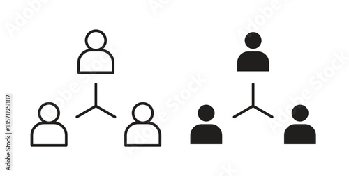 Mediator icons designs can be used for mobile, ui, websites