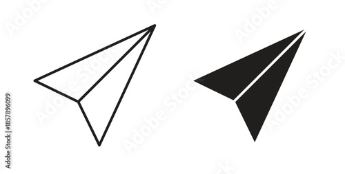 Paper plane icons designs can be used for mobile, ui, websites Free Download Paper plane icons designs can be used for mobile, ui, websites - GFXLoad