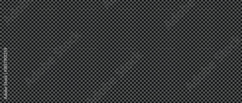 Dark Gray and Black Checkerboard Pattern Background, Vector Illustration