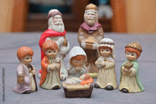 Принти на полотні Nativity Scene
