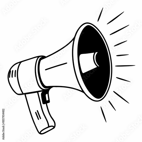 Audio Speaker Simple Flat Vector