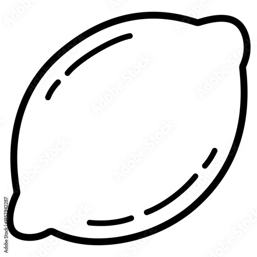 Lemon Simple Illustration 