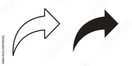 Forward icons. EPS 10. Graphic icon vector designs