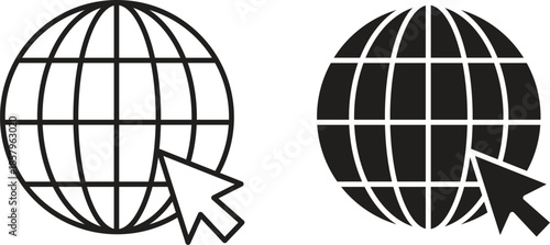 Internet icons. EPS 10. Graphic icon vector designs