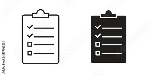 List icons. EPS 10. Graphic icon vector designs