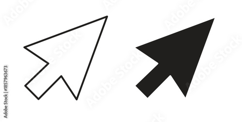 Mouse icons. EPS 10. Graphic icon vector designs