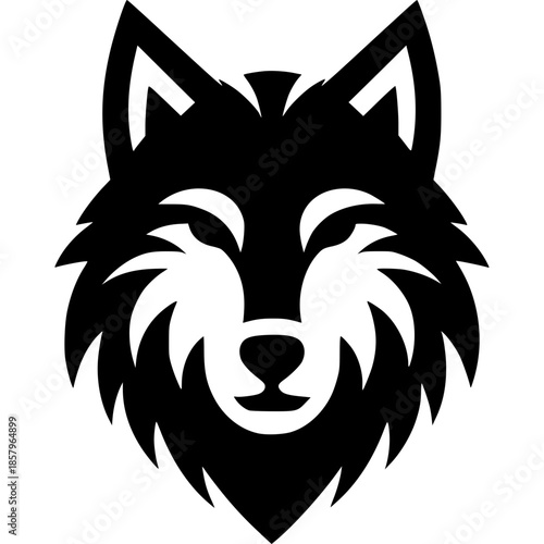 Wolf Logo Icon Vector