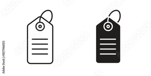 Tag icons. EPS 10. Graphic icon vector designs