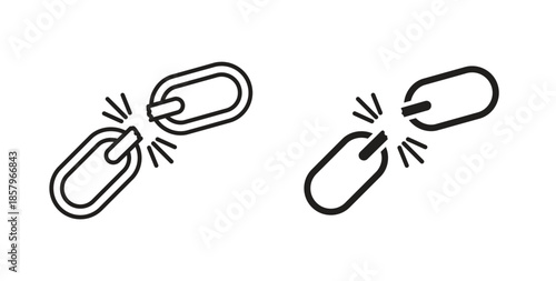 Weakness icons. EPS 10. Graphic icon vector designs