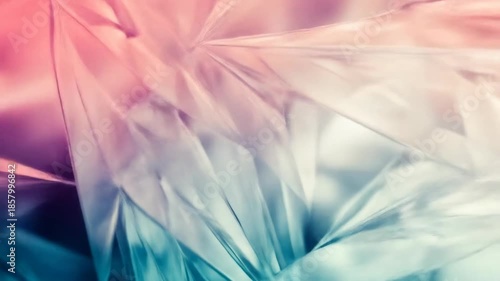 Abstract geometric forms dynamic light play and vibrant color rendering