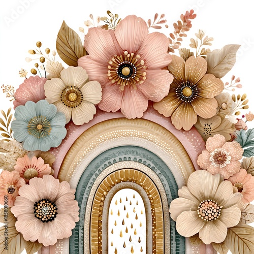 Vintage floral background featuring a colorful bouquet of pink gerbera and purple daisy blossoms in a spring nature bunch on a rustic wooden surface for a wedding