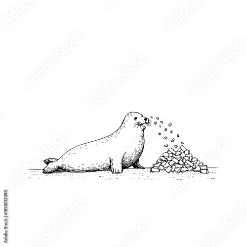 Conceptual representation of profound darkness or an empty space, offering a versatile background.