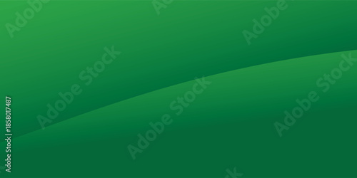 Abstract landscape green hills valley vector illustration background