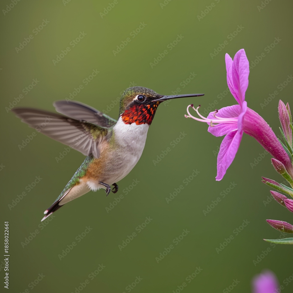 Fototapeta premium hummingbird in flight