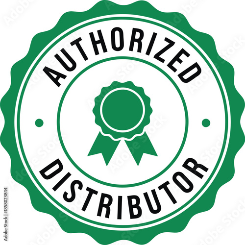Authorized Distributor Badge for Business Branding