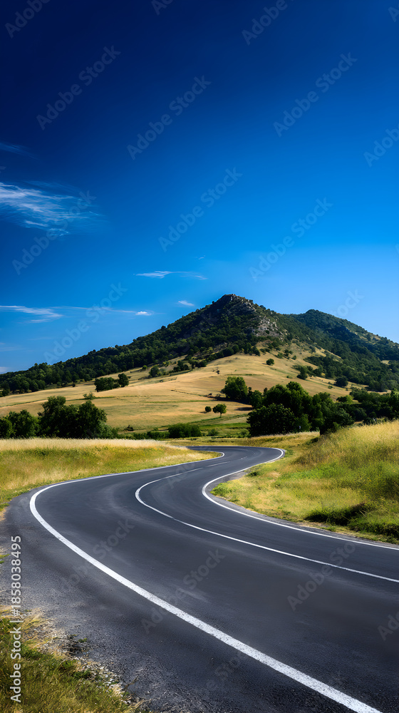 Fototapeta premium road in the mountains
