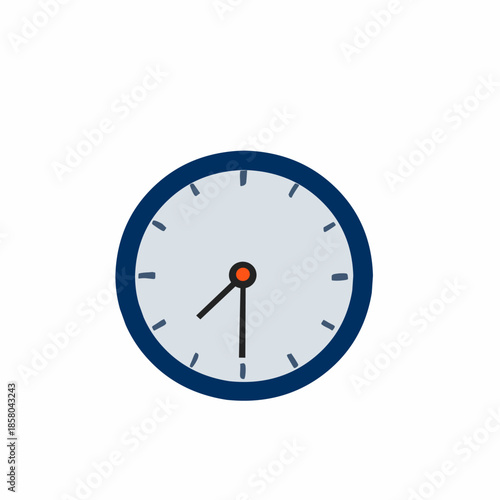 2D Animated Clock for Earth Hour Time Reminder