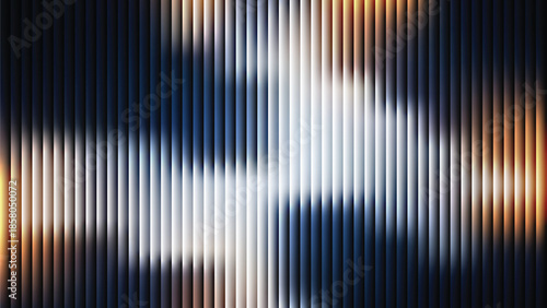 Blurred light effect background with vertical lines