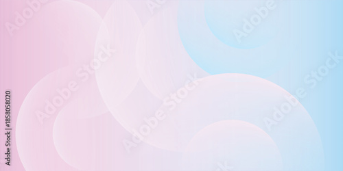 abstract background .blue and pink gradation. circle effect style. modern minimalist.eps 10
