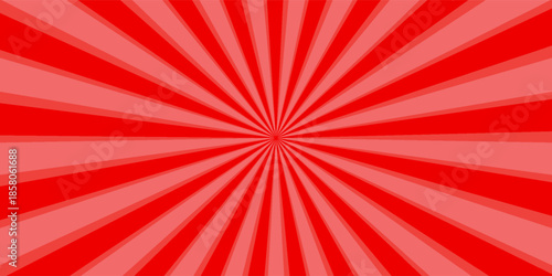 Simple Concentration Line Background Clip Arts Red