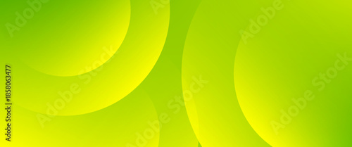 Minimal geometric background. abstract gradient green background. Elegant composition of dynamic shapes. circle green background.