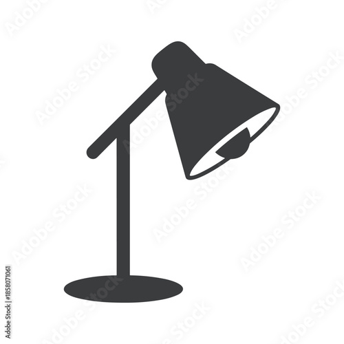 Modern desk lamp Vector