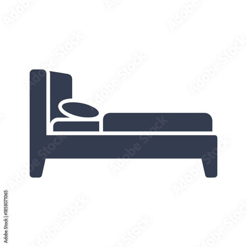 Modern bedroom furniture Vector