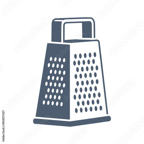 Kitchen grater with dual sides Vector