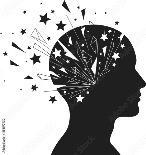 Mind explosion concept art