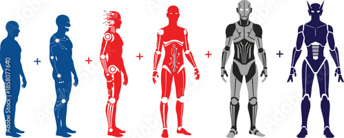 Evolution of humanoid robot