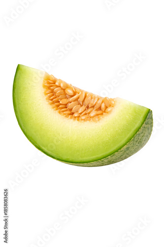 melon isolated on white background