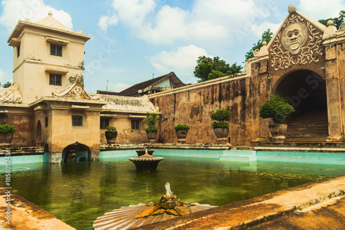 Tamansari Water Castle, Yogyakarta Indonesia. The location is inside the Palace of Yogyakarta. Beautiful place for vacation in Yogyakarta.