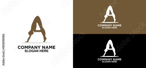 Yoga A Lettermark Logo