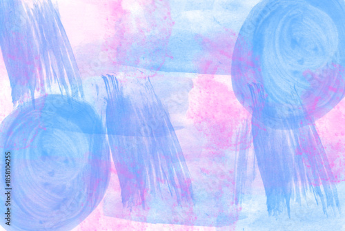 Watercolor Background With Soft Circles And Gradients For Calm, Creative Design
