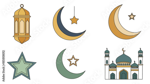 Islamic symbols and architecture