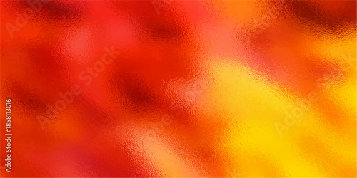 Abstract red background with orange fire flames and dark smoke patterns creating a vintage grunge texture for an artistic light paint backdrop design