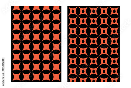 Traditional Indonesian Batik Pattern