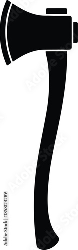 Robust and versatile handheld cutting tool with a sharp blade and sturdy handle, commonly used for felling trees, splitting logs, and general utility tasks