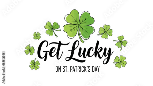 Get Lucky on St. Patrick's Day with clovers.