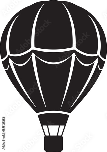hot air balloon vector